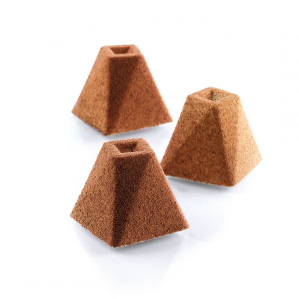 SQ046/YL Форма силіконова 600x400 мм, "піраміда" 28x28, h25мм