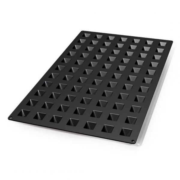 SQ046/YL Форма силіконова 600x400 мм, "піраміда" 28x28, h25мм