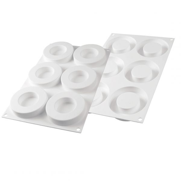 THE RING 65 Форма силіконова "Кільце" база -  Ø 85/50 h 18 mm, об'єм- 65 ml, внутрішня частина Ø 75/