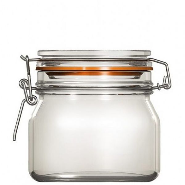 22504 Банка скляна з бугельною застібкою 500 мл