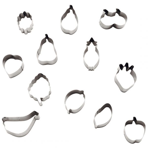 47327-12 Набір форм 12 шт "Фрукти"