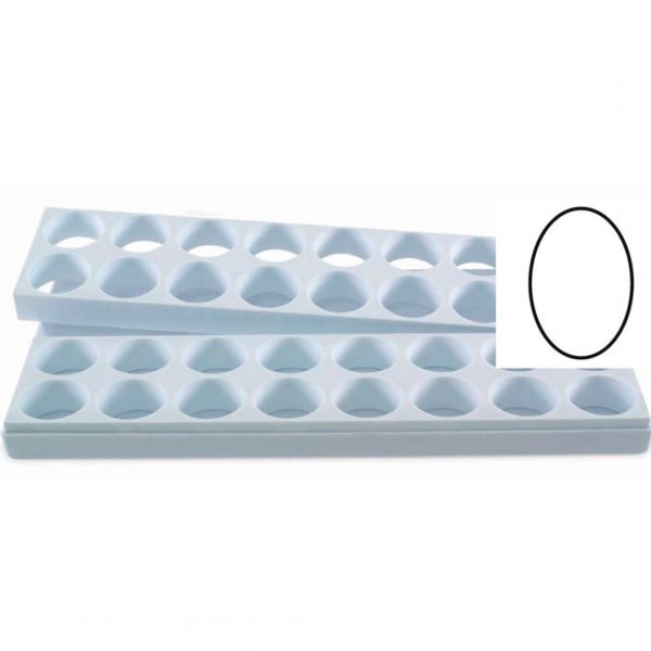 MIGNON A002 Форма 20х40 см, "овал" d=40 mm, h=25 mm, 20 gr