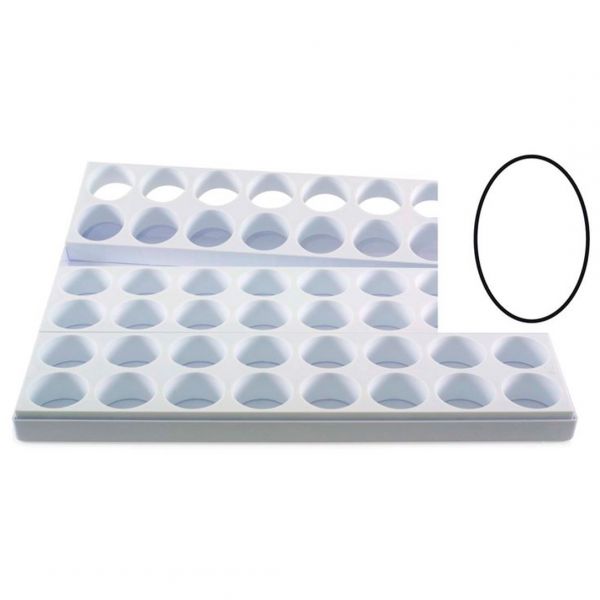 MIGNON B002 Форма 30х40 см, "овал" d=40 mm, h=25 mm, 20 gr