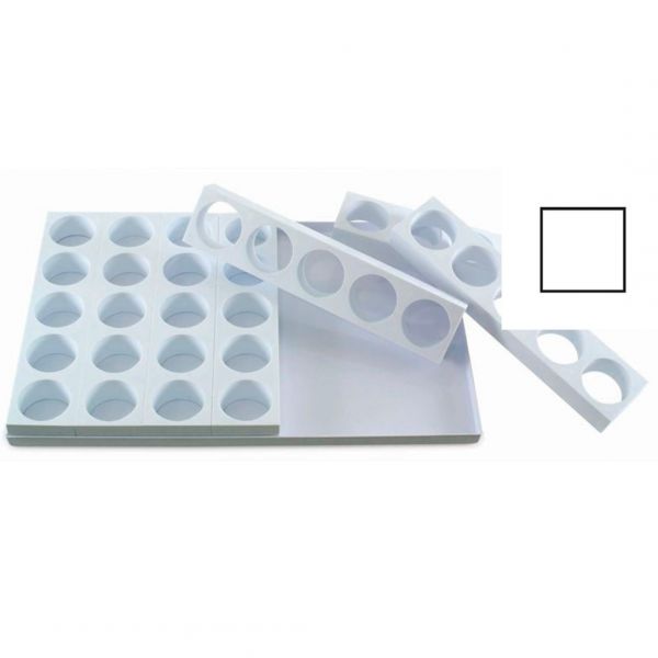 MONOP. C005 Форма для бісквіту 600х400 мм 35 шт."Квадрат", d 65 mm, h 40 mm, 75