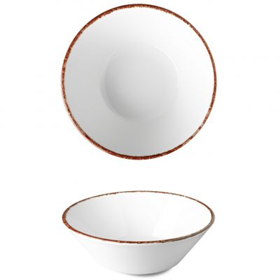 OPT1420-X9089 Салатник круглий Brown d 20 см серія "Optimo Picnic"