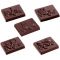1278 CW Форма для шоколаду "Ретро" 39x30x6 мм, 21 шт. х 7 г
