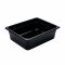 261270 Гастроємність з полікарбонату 1/2,  325х265 мм h 100 мм, чорна 6 л серія "Bestkeep"