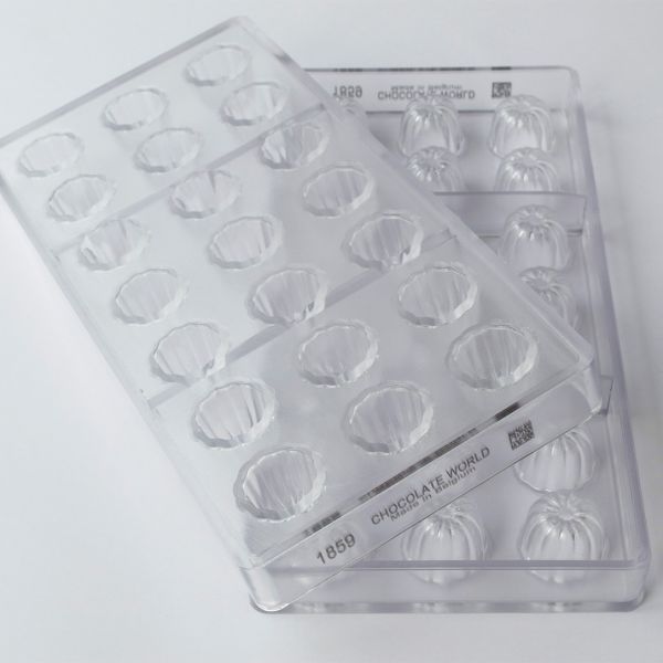 1859 CW Форма для шоколаду "Пудинг" 24,50x23,50x21,50 мм, 21 шт.