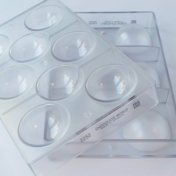 2252 CW Форма для шоколаду "Напівсфера" 59x29 мм