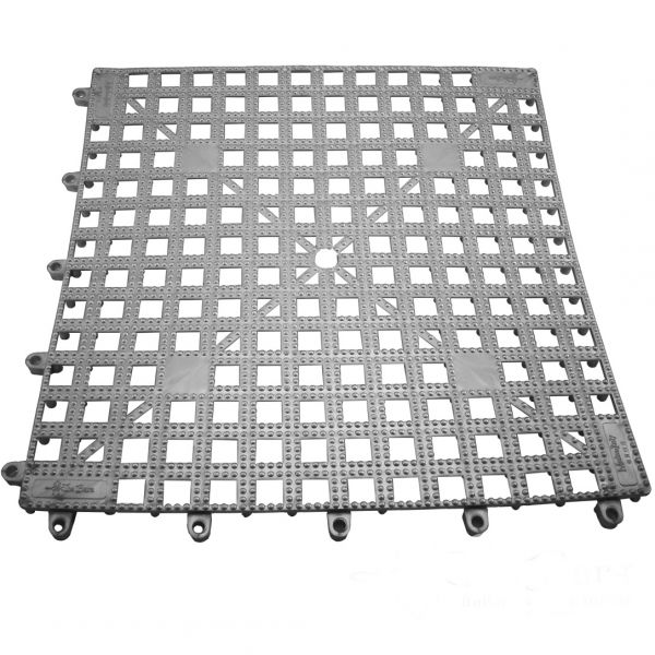 TPMS Барний килимок 33x33 см, колір срібний