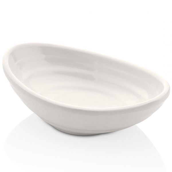 13074.CW Соусник меламіновий білий 10x6,3 см, 74 мл