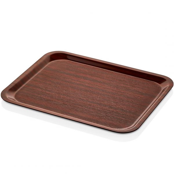3646.MA Таця ламінована 46x36 см в кольорі махагон