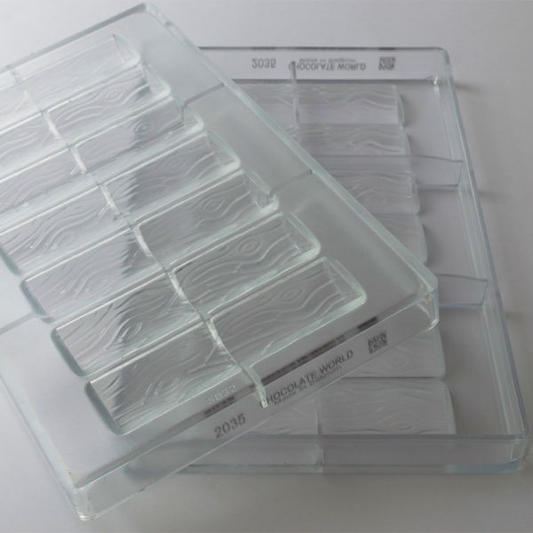 2035 CW Форма для шоколаду "Поліно" 113x28x11 мм, 7 шт.