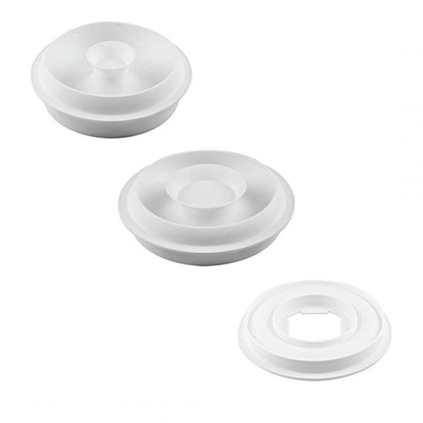 KIT TRINITY 1400 Набір силіконових форм 3 шт.  ø200 h 57 mm,Ø 185 h 40 mm,Ø 165 h 24 mm