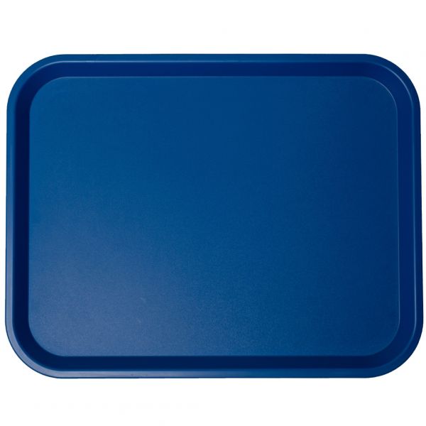 594184 Таця прямокутна синя 45,6х35,6 см
