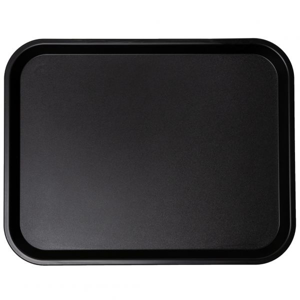 594185 Таця прямокутна чорна 45,6х35,6 см