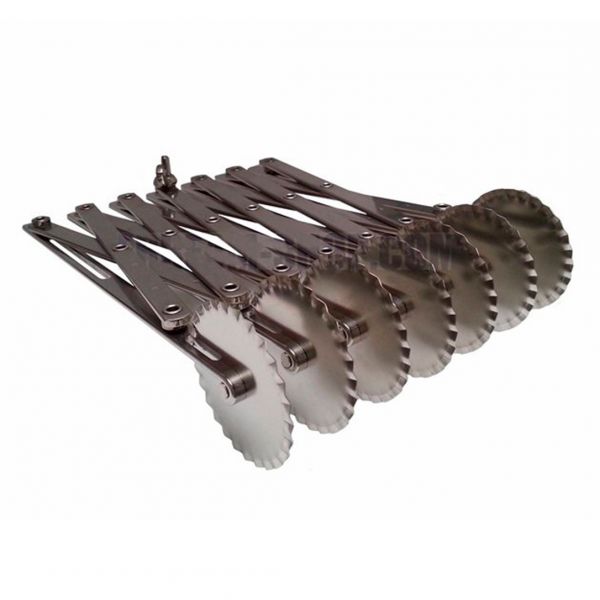 Rotapinox 7 O Ділитель на 7 роликів рельєфний н/ж