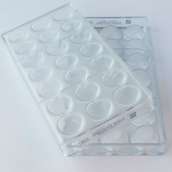 1603 CW Форма для шоколаду "Тріо" 29x29x15 мм