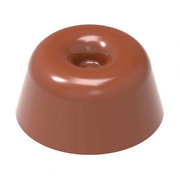 1857 CW Форма для шоколаду "Круг з краплею" 29x29x15 мм, 21 шт.