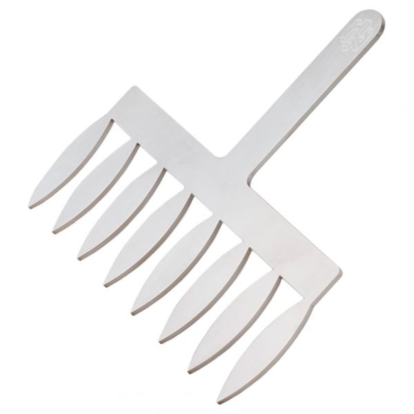 20FH01S Шпатель для шоколадного декору h 60 мм (на 8 листочків)