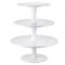 HULA UP XXL WHITE Стійка трьохярусна біла d240 мм, d300 мм, d350 мм