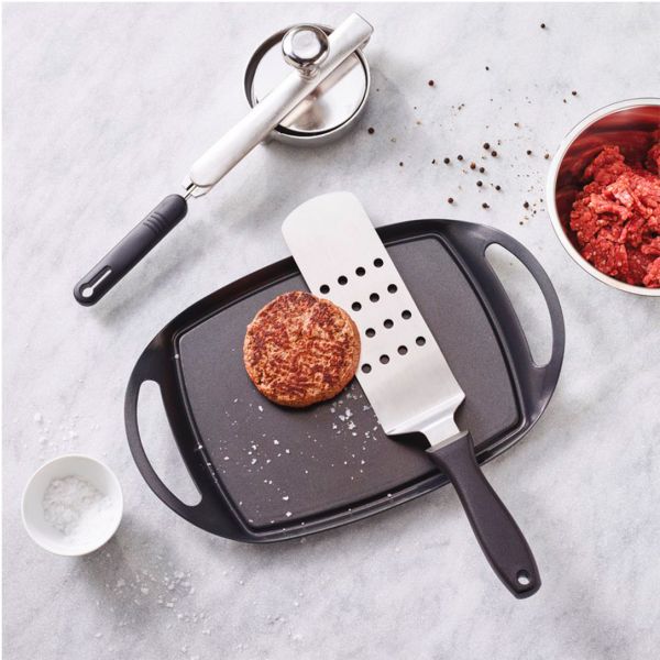 18517-24 Лопатка перфорована н/ж 24х7,2 см