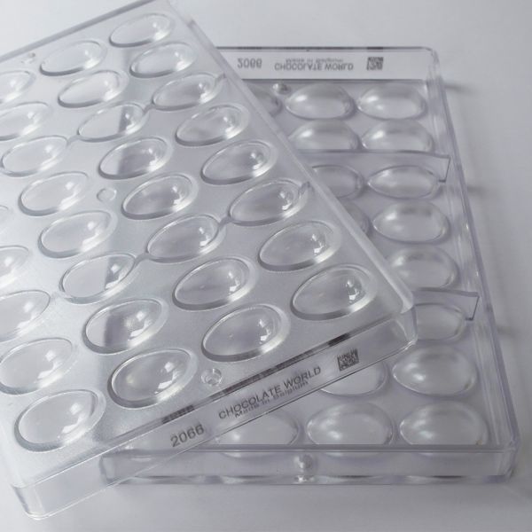 2066 CW Форма для шоколаду "Яйце" 32x22x11 мм