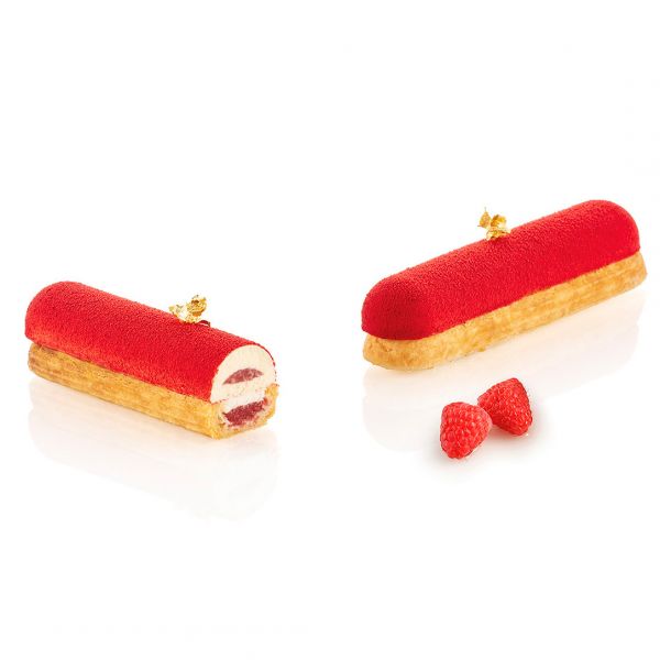 KIT ÉCLAIR Набір для приготування еклерів (силіконова форма+килимок AirPlus) 122x26 h16 мм (8x40 мл