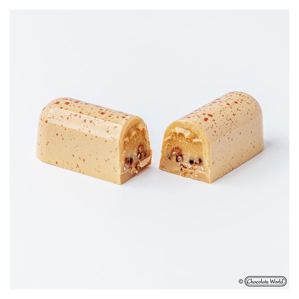 2469 CW Форма для шоколаду "Праліне еклер" від Carole Bertuccio 78,5х19 мм h 20 мм, 3х4 шт./ 29 г