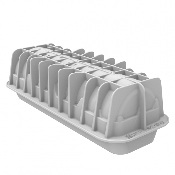 BUCHE SNOWY Силіконова форма 248 x 88 h 80 мм