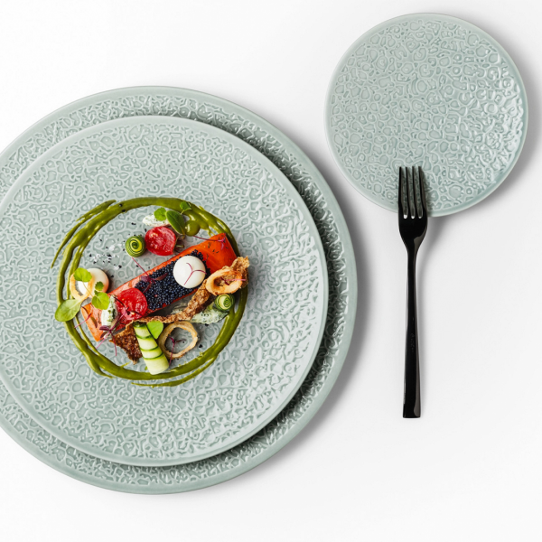 771042 Тарілка кругла 21 см серія "Nori Vollrelief"