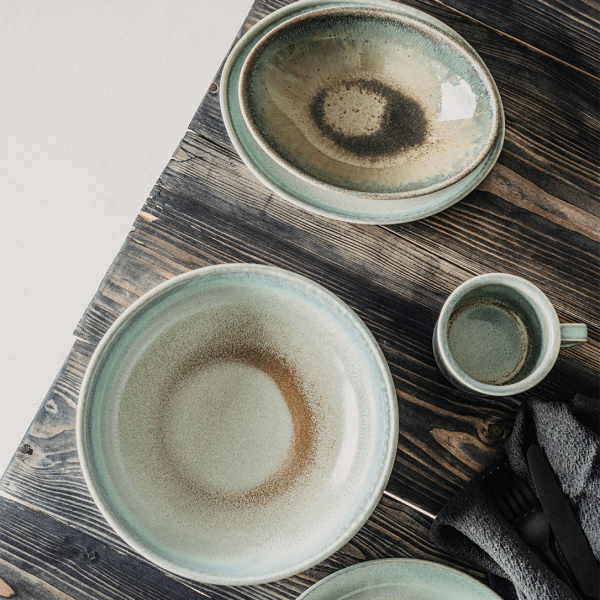 LFA2121 Тарілка кругла 21 см серія "Craft" декор "Atlas"