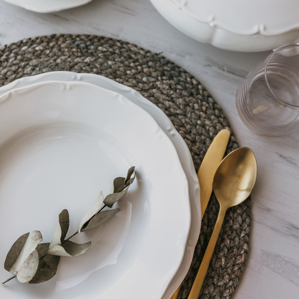 VER2121 Тарілка кругла 21 см серія "Verona"