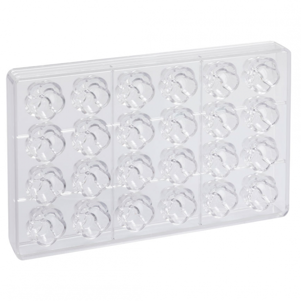 MA1050 Форма для шоколаду "Flora" 30x31 мм, h 18 мм (24 шт) - 11 г