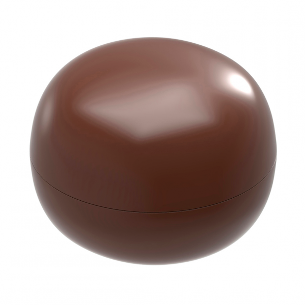 12094 CW Форма для шоколаду "плоска напівсфера" 30,5х30,5 мм h 12 мм, 3х7 шт./ 8 г