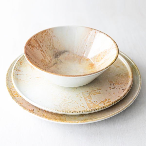 OPT1408-T0008 Соусник круглий d 8 см серія "Optimo " декор "Loren Amber"