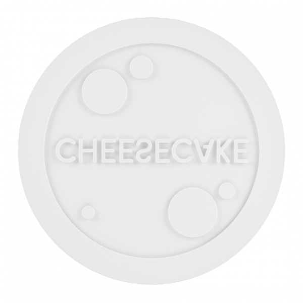 CHEESECAKE DECOR  Силіконовий килимок "CHEESECAKE" Ø 180 мм, h 1,5  мм