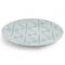 ISC2124-K0038 Тарілка кругла 24 см серія "Isabelle Diamond" декор "Azur"