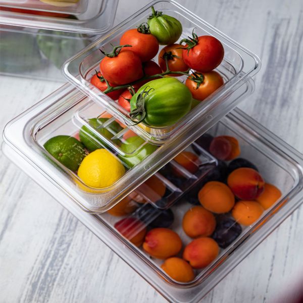 271170 Гастроємність з полікарбонату 1/1, 530x325 мм h 100 мм, 13,5 л серія "Bestkeep"