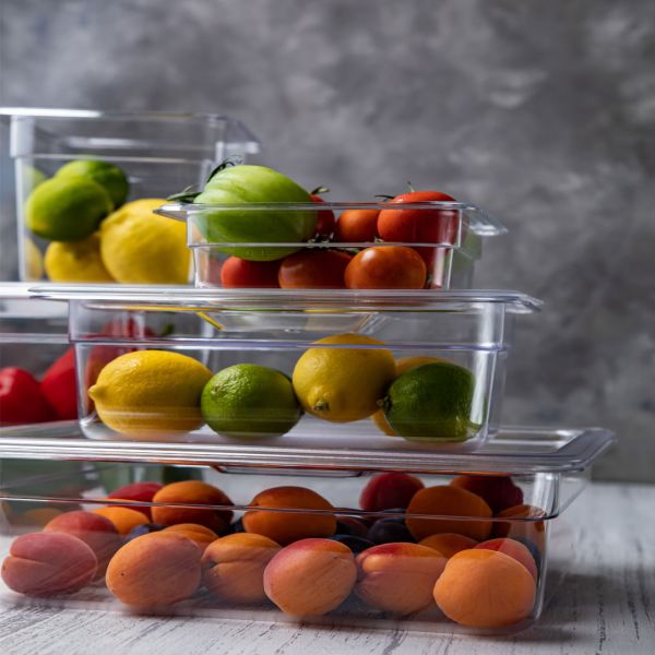 271280 Гастроємність з полікарбонату 1/2 , 325х265 мм h 150 мм, 8,9 л серія "Bestkeep"