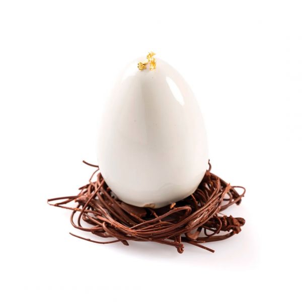 MUL3D/ 48A+B Форма силіконова для тістечок з кришкою та підставкою d 48 мм, 58 мл