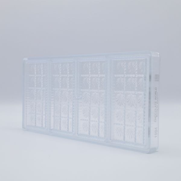 1994 CW Форма для шоколадної плитки "конопелечки"114,5х54,5 мм h 9 мм, 2х5 шт./9,5 г