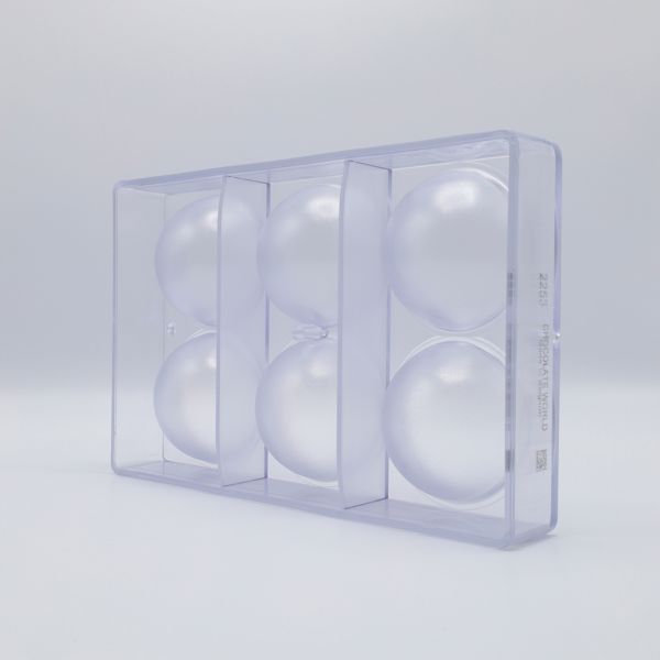 2253 CW Форма для шоколаду "Напівсфера" 70x35 мм