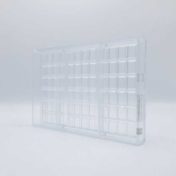 2110 CW Форма для шоколаду "Плитка класика" 156x77x8 мм, 3 шт.