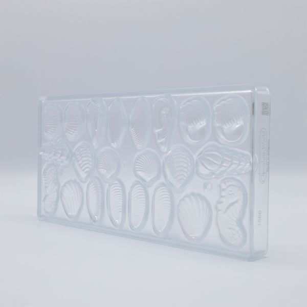 1586 CW Форма для шоколаду "дари моря" 9 фігур, 22х1 шт./6 г