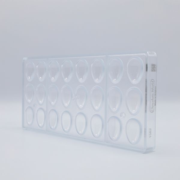 1582 CW Форма для шоколаду "Яйце" 33x23x12 мм