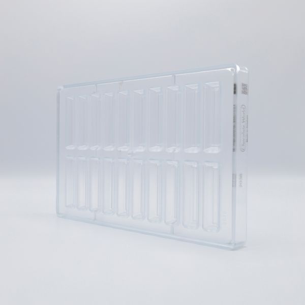 2036 CW Форма для шоколаду 64x15x10 мм, 2x10 шт. - 10 г