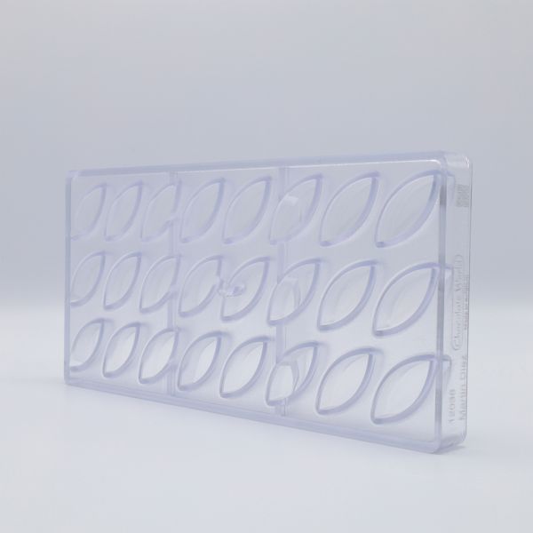 12038 CW Форма для шоколаду "калісон" 42,5х17 h 15 мм, 3х8 шт./7,6 г