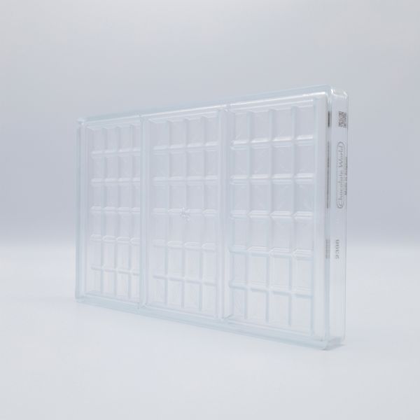 2398 CW Форма для шоколаду "Какао плитка" 156x77x8 мм, 3 шт.