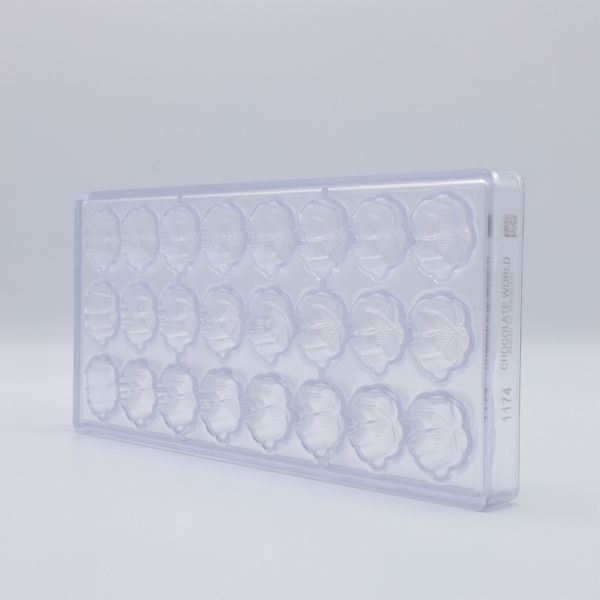 1174 CW Форма для шоколаду "Конюшина" 32x30x17 мм, 24 шт.x 12 г